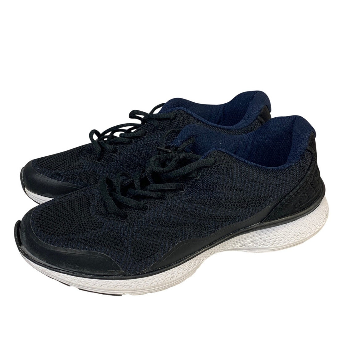 FILA Mens Size 10.5 Navy Black Sneakers Lace Up Round Toe Athletic Shoes