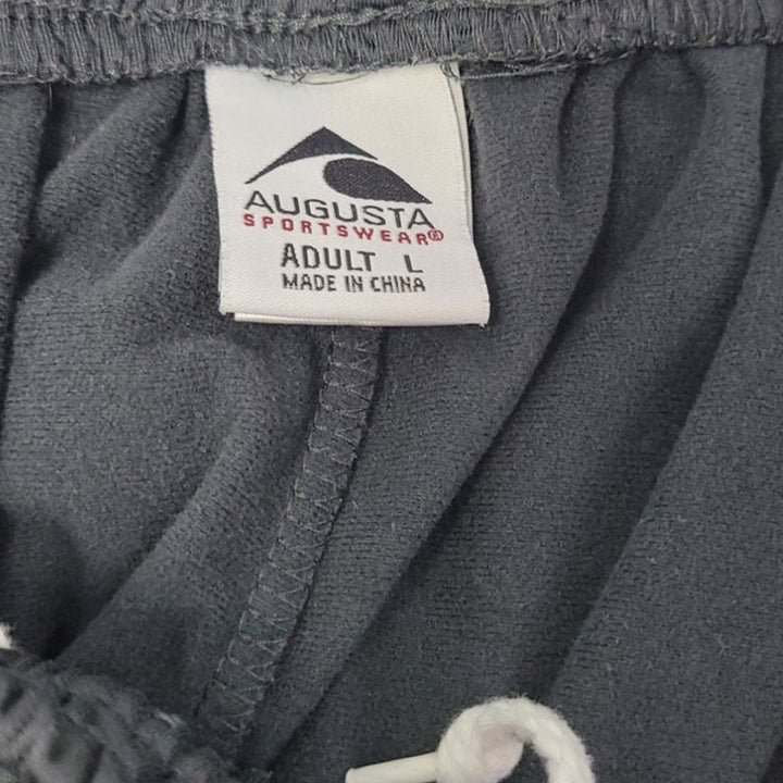 Augusta Sportswear Mens Large Ankle Zip Drawstring Elastic Waist Athletic Pants