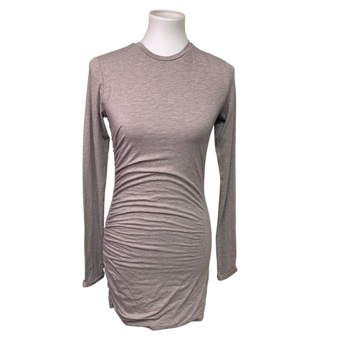 New American Eagle Womens Medium Long Sleeve Body Con Heathered Dress