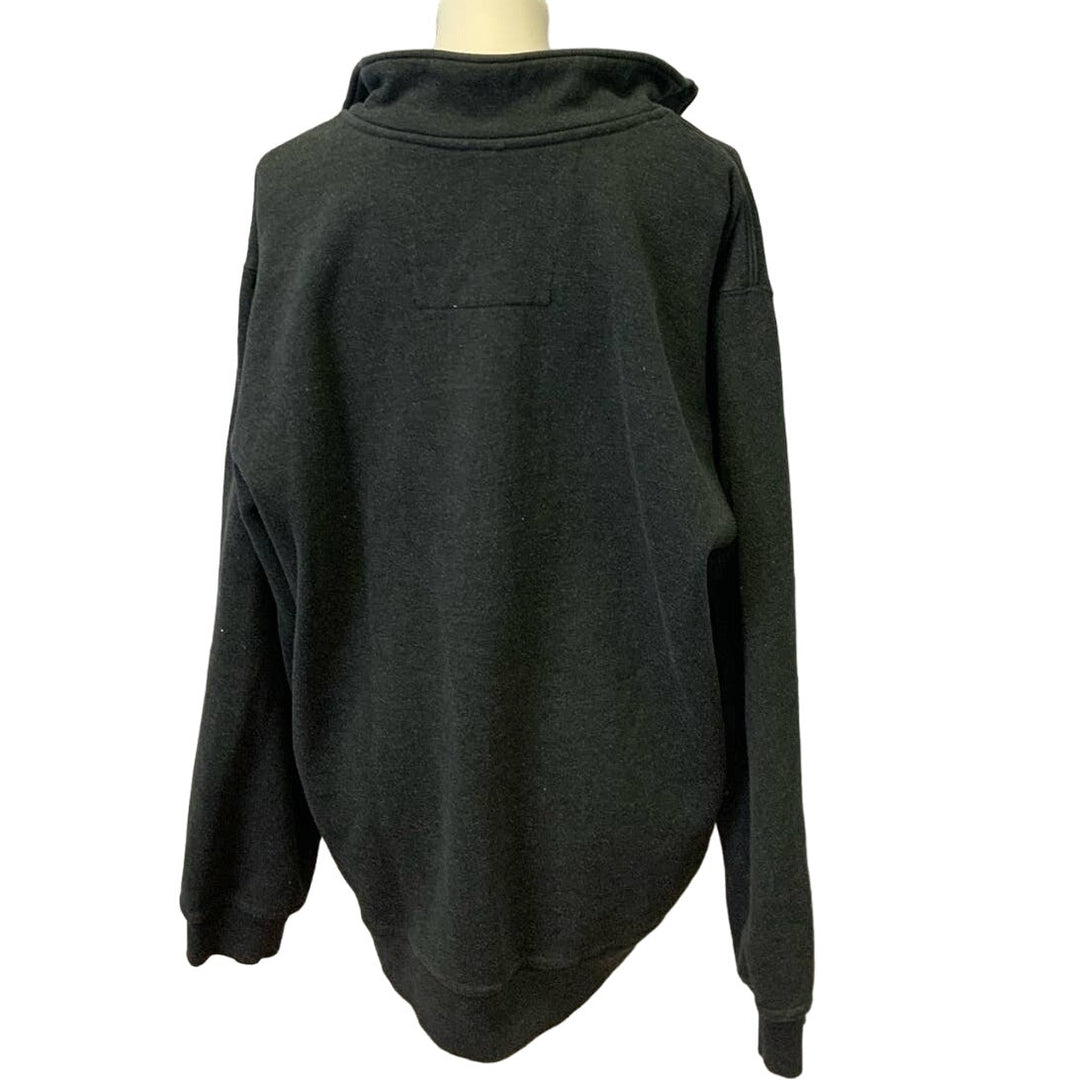 Arrow Mens XL Quarter Zip Long Sleeve Cotton Blend Pullover Knit Sweater