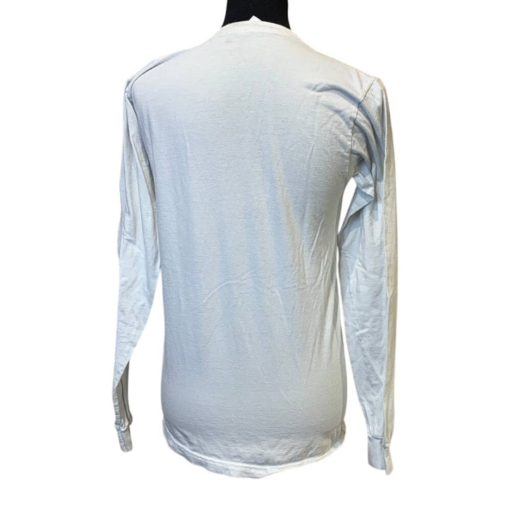 American Apparel Small Long Sleeve Christmas True Love Single 100% Cotton Tee