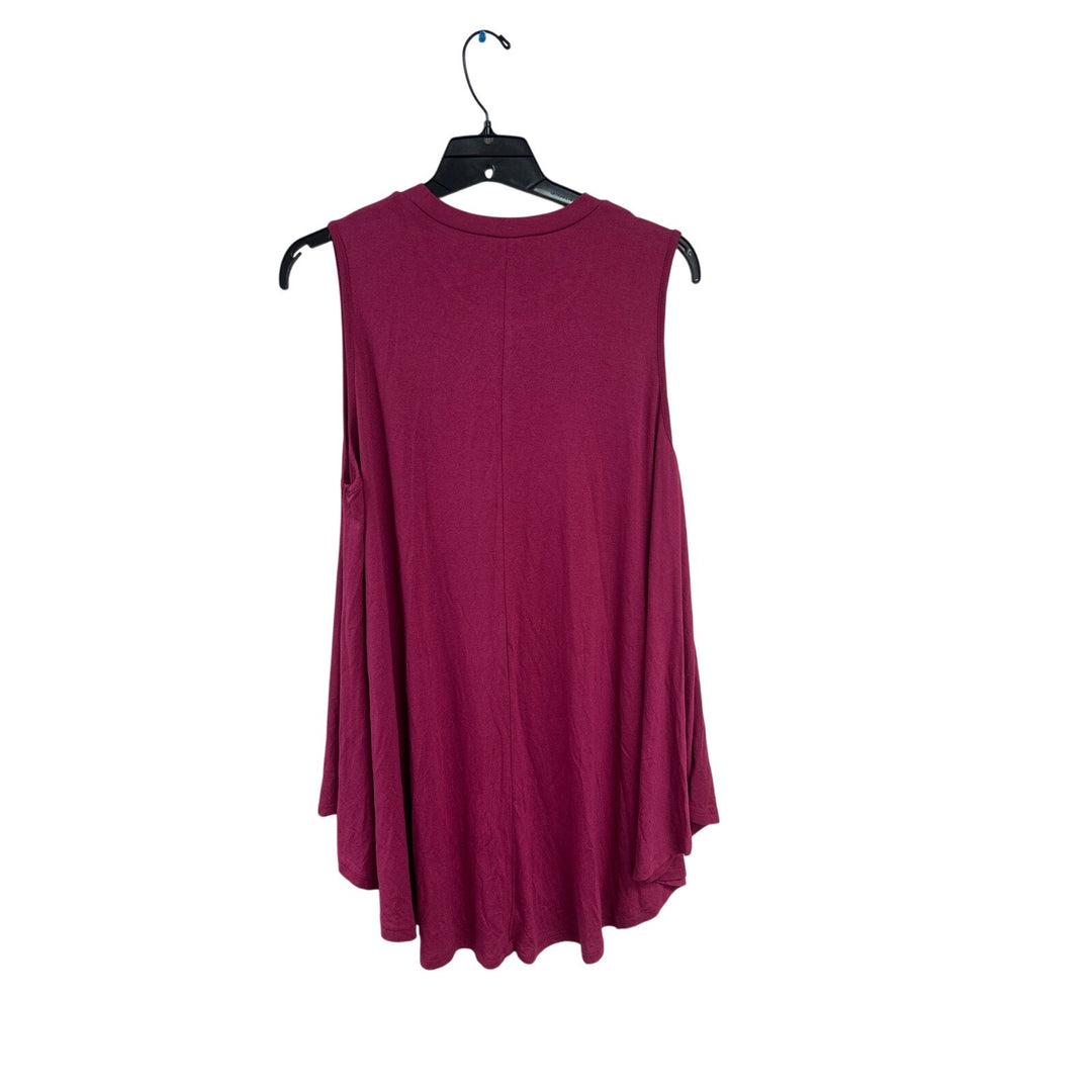 NWT New Lane Bryant Swing Collection Womens Size 18/20 Pink Flowy Sleeveless Top