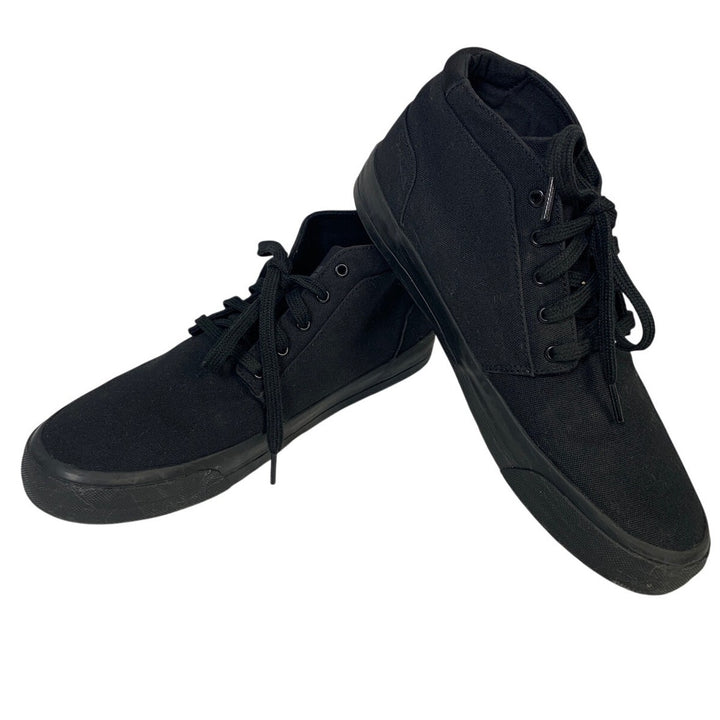 Shoes For Crews Mens Size 10.5 Black Sneakers Lace Up Slip Resistant Work Shoes