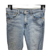 Levi's Mens 34 X 32 511 100% Cotton Regular Fit Straight Leg Denim Blue Jeans