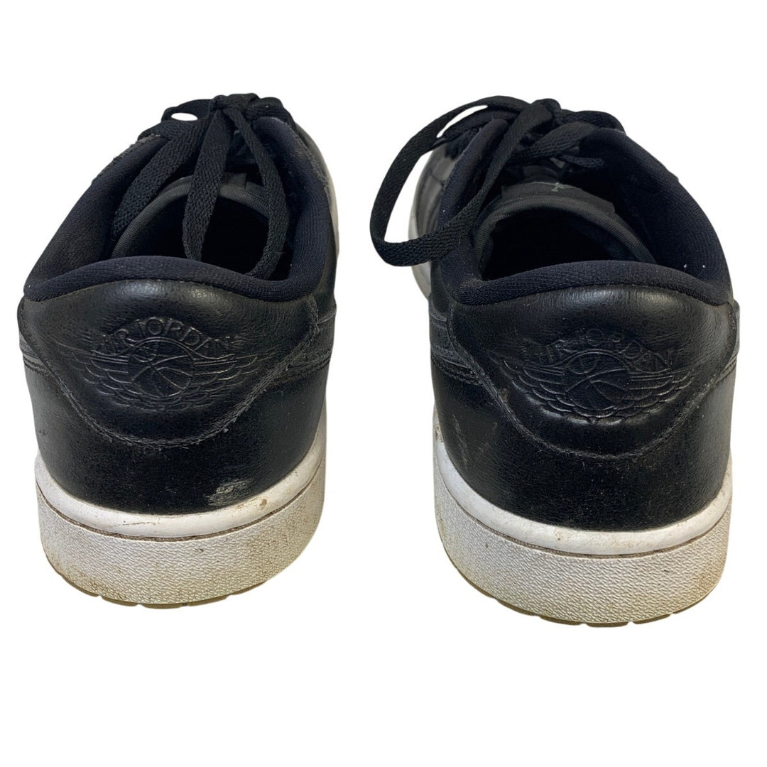 Nike Air Jordan Mens Size 9.5 Black Sneakers Lace Up Low Top Golf Shoes