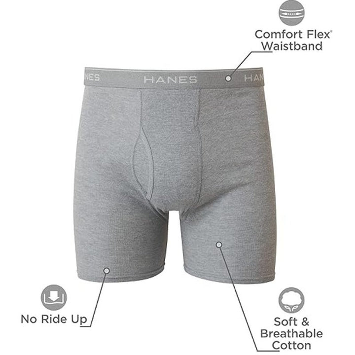 New Hanes 4 Pack Mens Small Cool Dri Moisture Wicking Boxer Brief Underwear