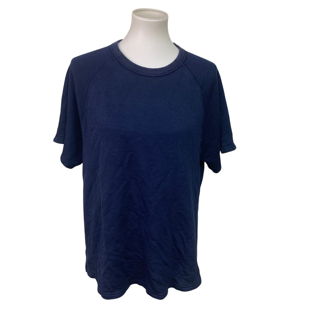 New American Eagle Womens Small Short Sleeve Cozy Soft Sweatshirt Sleep Shirt