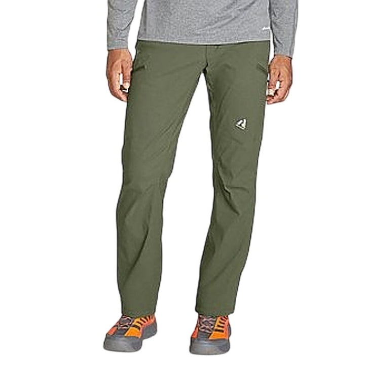 New Eddie Bauer Mens Spruce Green UPF 50+ Guide Pro Stretch Fleece Lined Pants