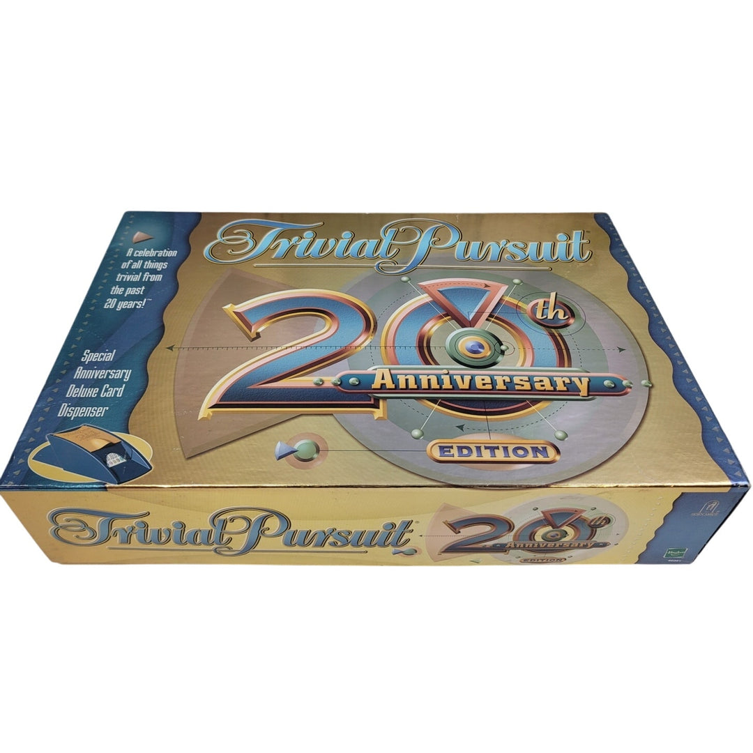Vintage 2002 Trivial Pursuit Special 20th Anniversary Edition Board Game - Parts