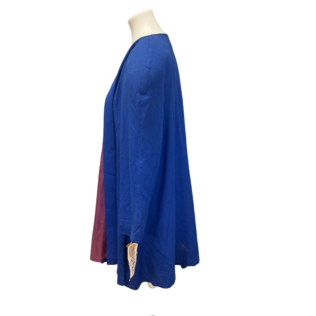 Vintage New Oleg Cassani Womens Size 14 Long Sleeve Padded Shoulder Jacket