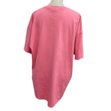 Hand Printed Upcycled Womens 2XL Praying Mama Short Sleeve Crew Neck Tee Shirt