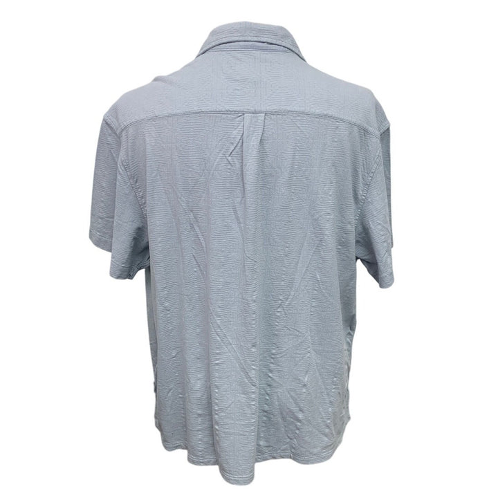 New American Eagle Mens XXL 100% Cotton Short Sleeve Collared Button up Shirt