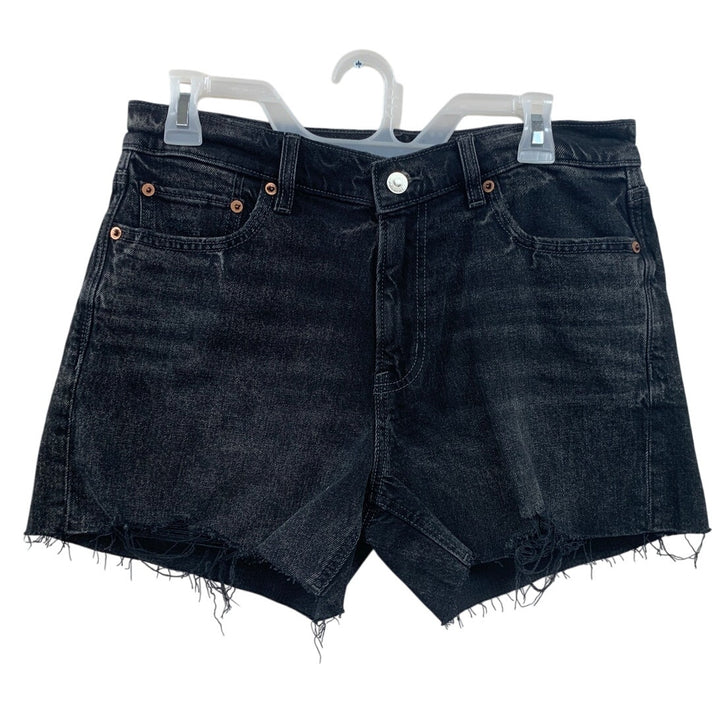 New American Eagle Womens Size 4 Ex-Boyfriend Jorts Denim Jean Shorts