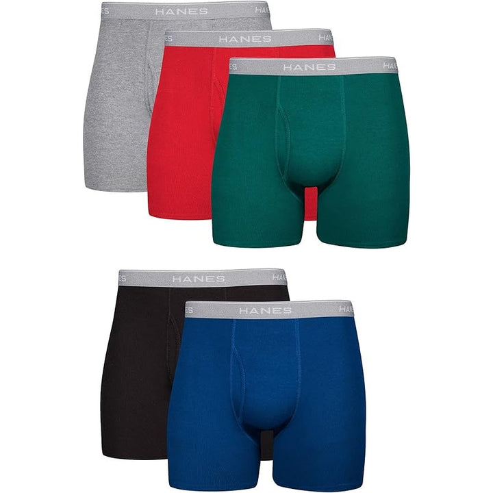 New Hanes 4 Pack Mens Small Cool Dri Moisture Wicking Boxer Brief Underwear