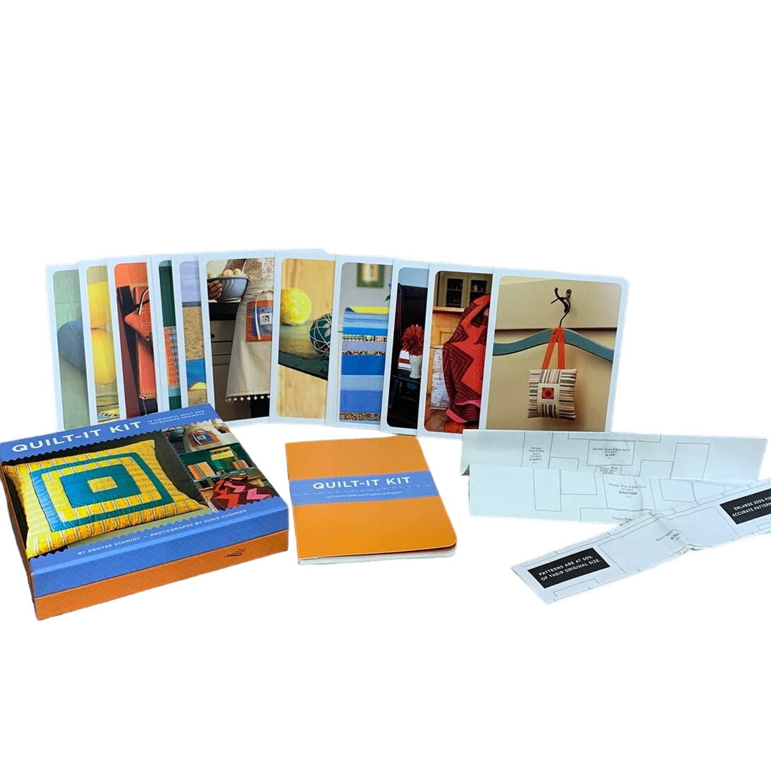 Quilt-It Kit: 15 Colorful Quilt and Patchwork Projects by Denyse Schmidt