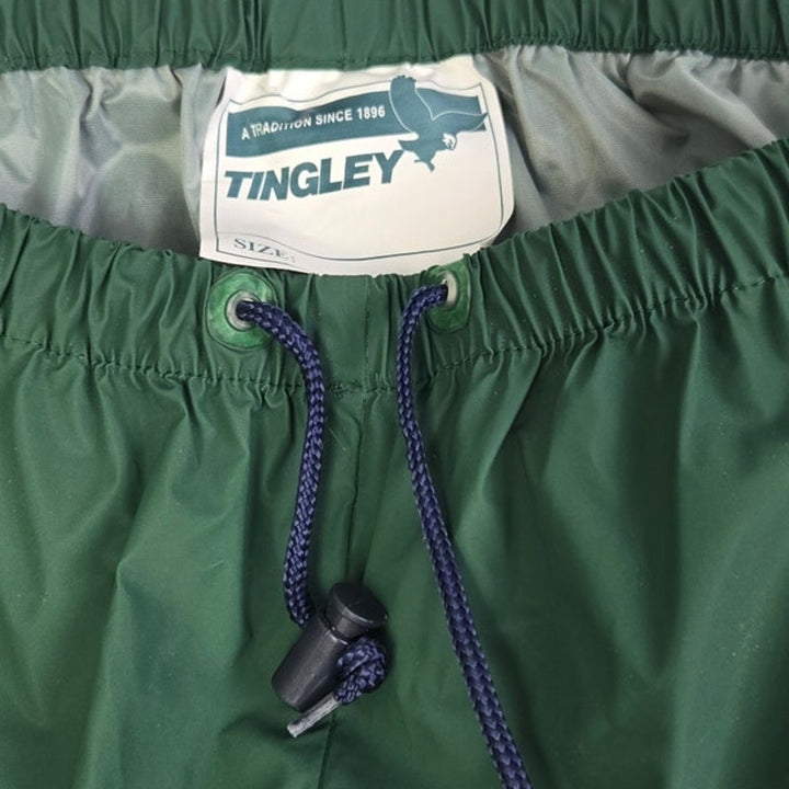Tingley Mens XL 100% Nylon Coating PVC Drawstring Waist Track Pants