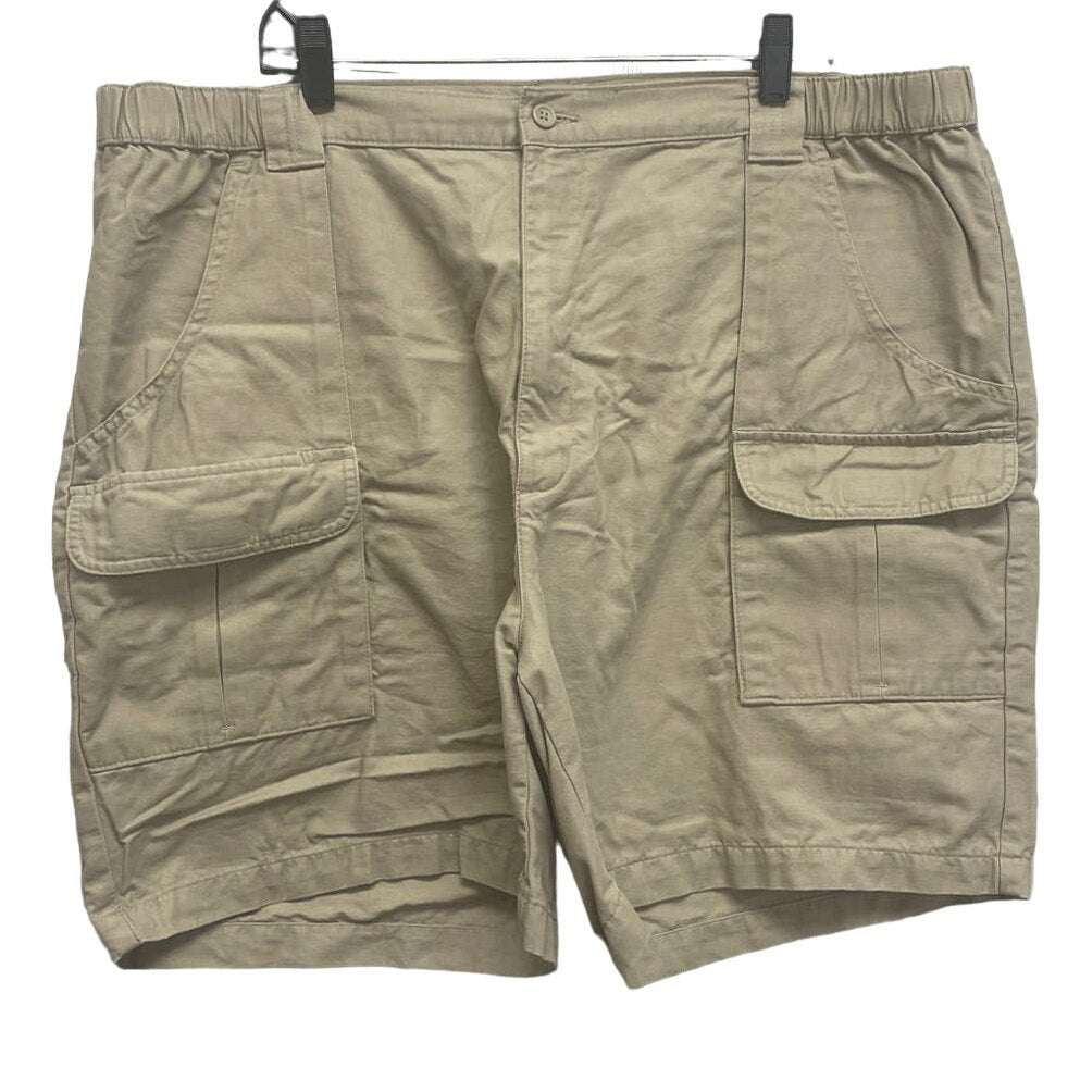 Lot of 3 Savane Mens Size 44 100% Cotton Chino Khaki Navy Cargo Shorts w Pockets