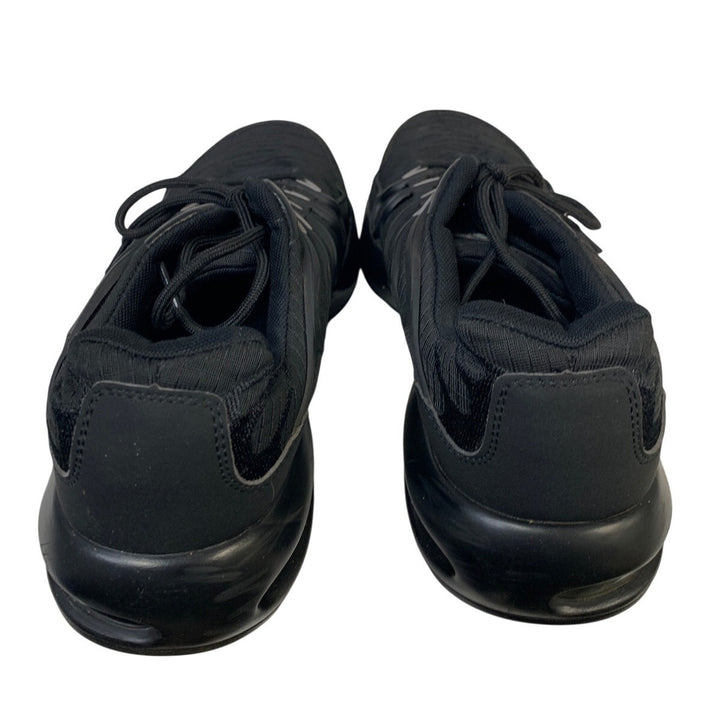 Furuian Mens Size 12 Black Sneakers Lace Up Steel Toe Non Slip Work Shoes