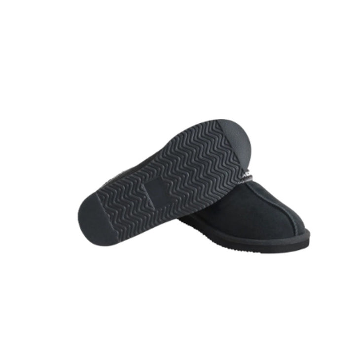 New Kirkland Womens Size 8 Black Genuine Genuine Sheepskin Shearling Slippers