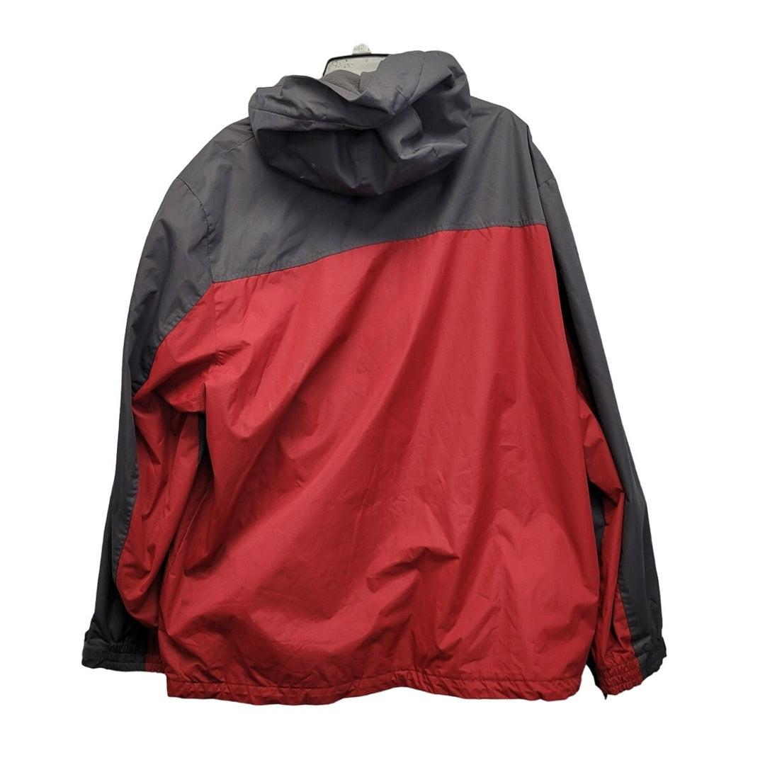 ZeroXPosur Mens XXL 100% Polyester Double Zipper Removeable Hood Lined Coat