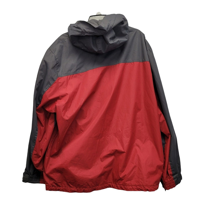 ZeroXPosur Mens XXL 100% Polyester Double Zipper Removeable Hood Lined Coat