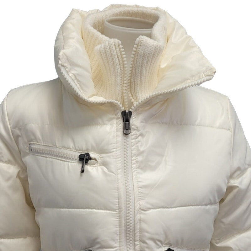 Bershka Womens Medium 100% Polyester Lined Multi Pocket Double Full Zip Coat