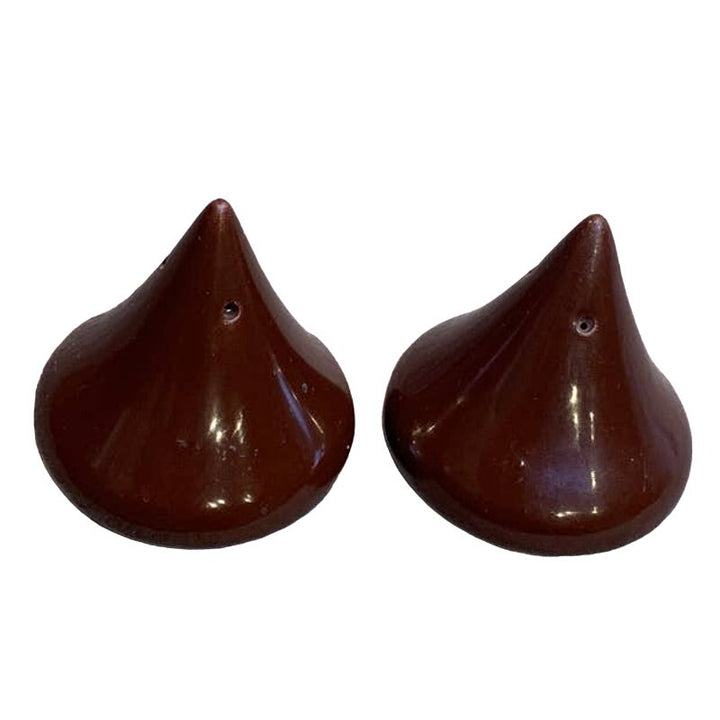 Vintage Hershey Chocolate Kiss Ceramic Salt &amp; Pepper Shaker Set