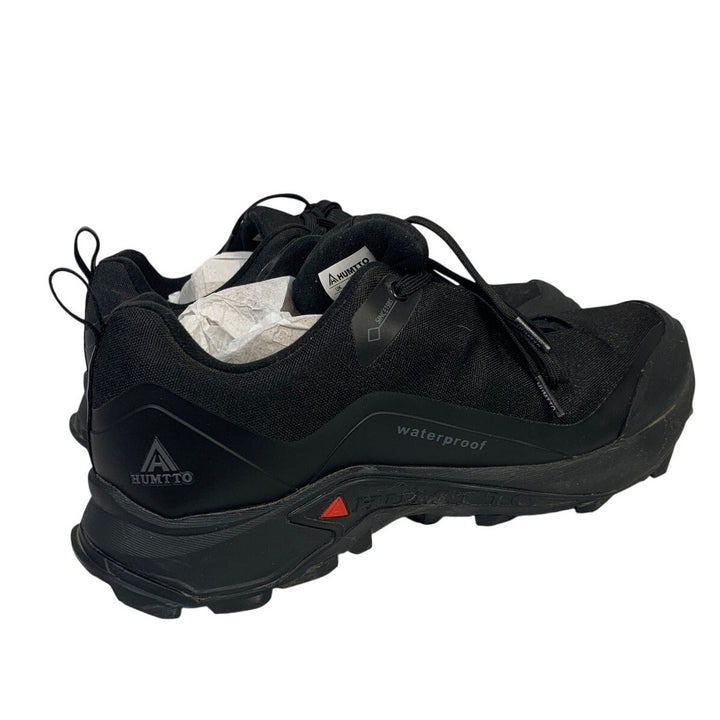 Humtto Mens Size 12 Black Outdoor Hiking Sneakers Lace Up Waterproof Shoes