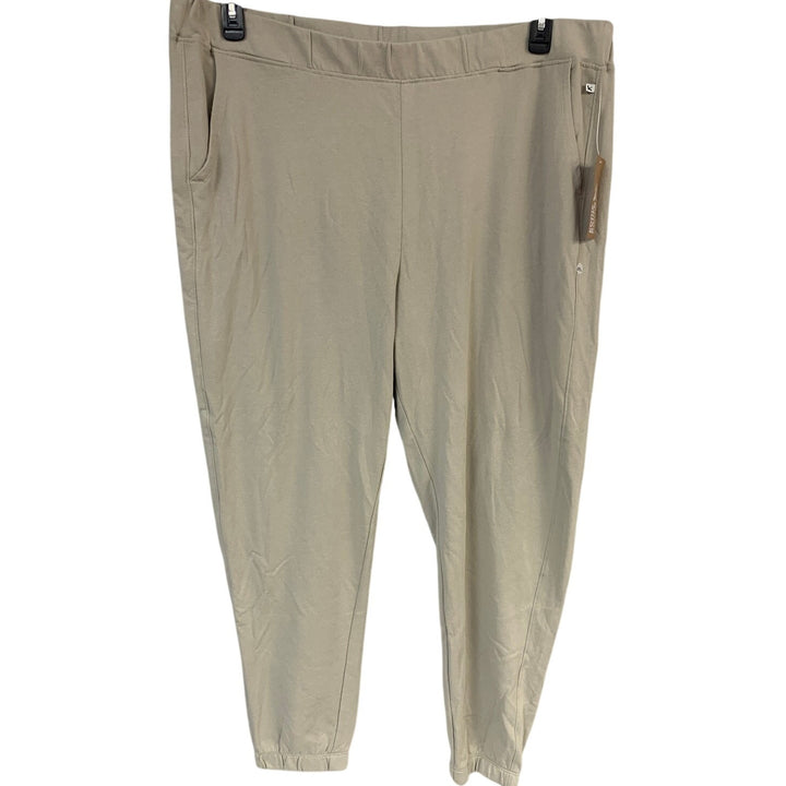 New Eddie Bauer Womens XXL Gray Weekender Jogger Elastic Ankle Sweatpants