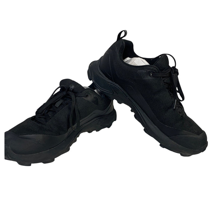 Humtto Mens Size 12 Black Outdoor Hiking Sneakers Lace Up Waterproof Shoes