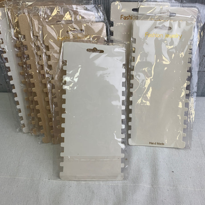 New Cardboard Jewelry Cutout Necklace Bracelet Handmade Packages for Makers