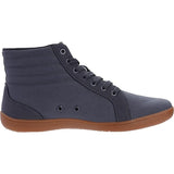 Whitin Mens Size 12 Gray Canvas Lace Up Wide Toe Box High Top Sneaker Shoes