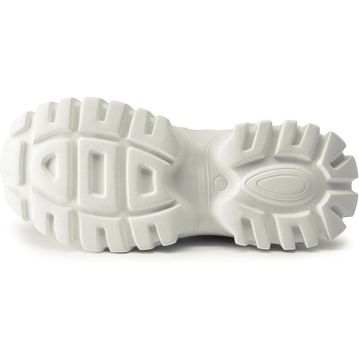 Dream Pairs Womens Size 7.5 White Lace Up Chunky Platform Athletic Sneaker Shoes