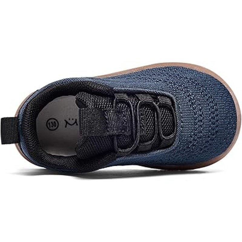 Morendl Toddler Boys Size 8 Blue Slide On Non-Slip Breathable Walking Shoes