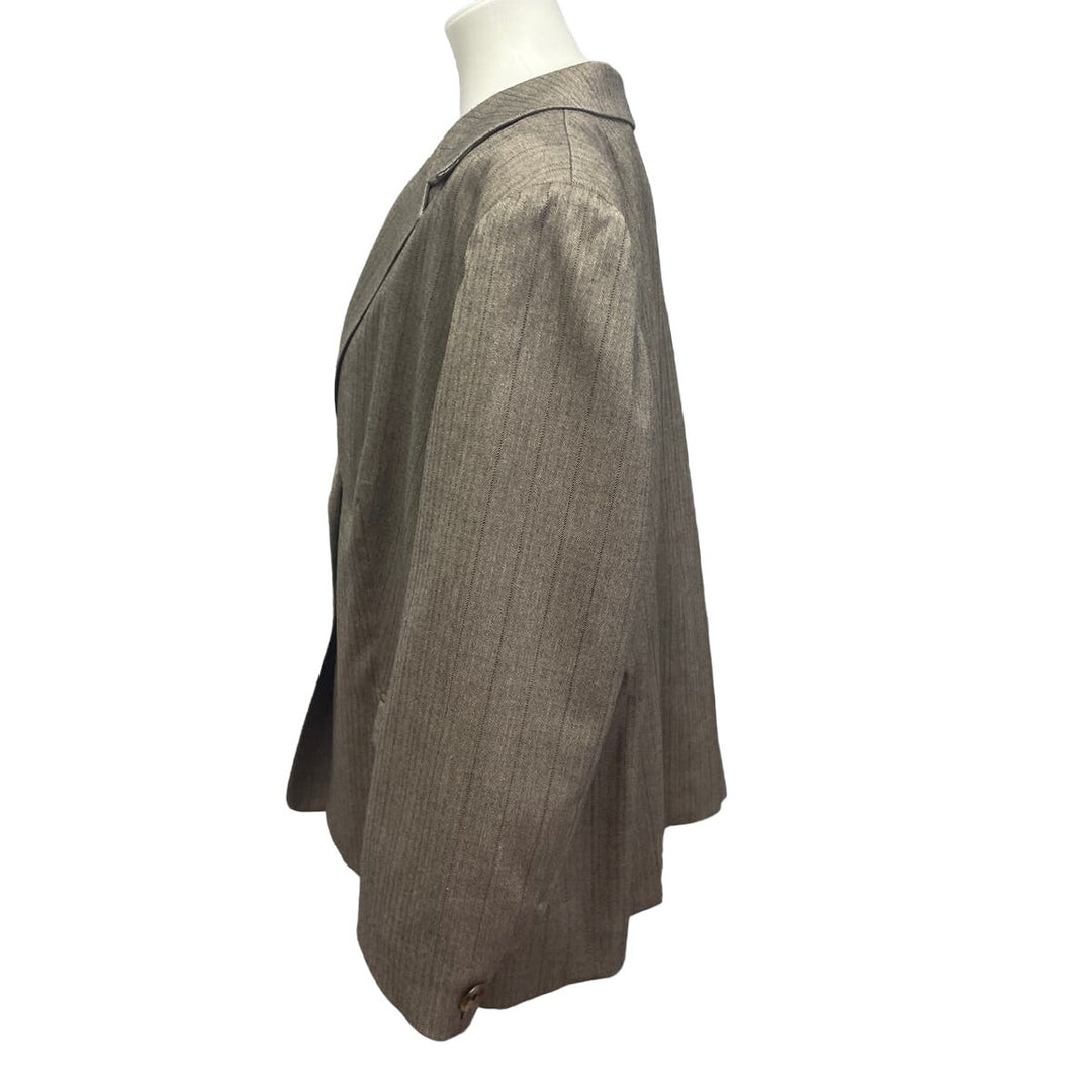 Jones New York Suit Womens Plus Size 18W 2-Button PolyBlend Blazer Suit Jacket