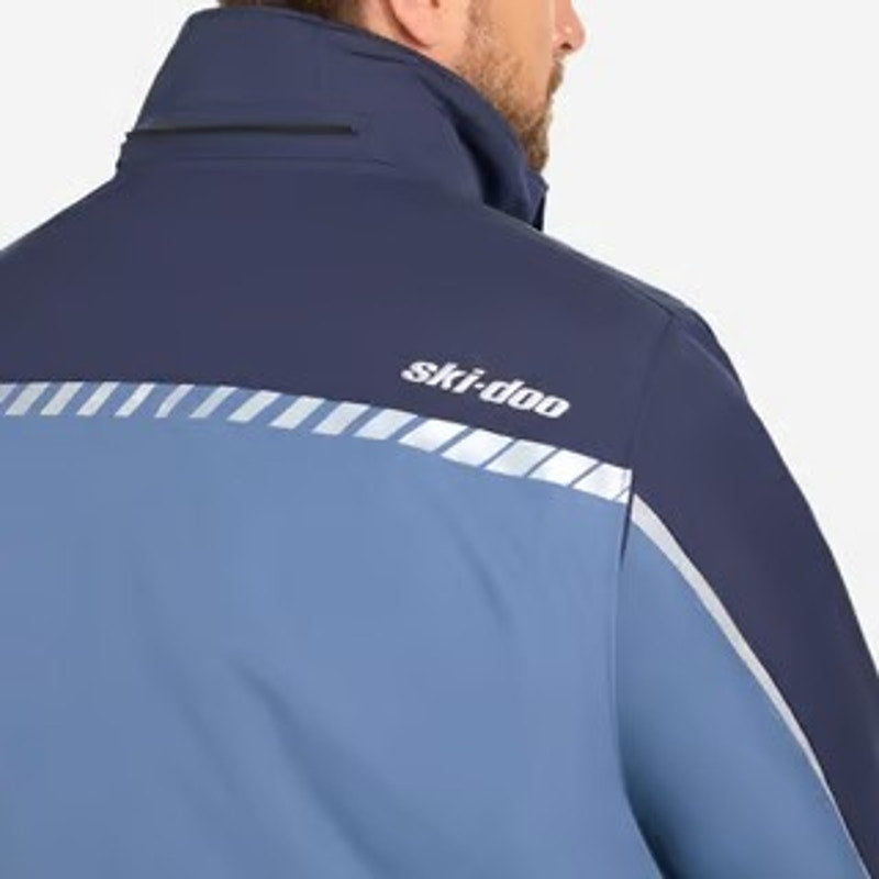New Ski-Doo Mens XL Navy Blue Absolute 0 Jacket Radiant Core Insulated Temp Coat
