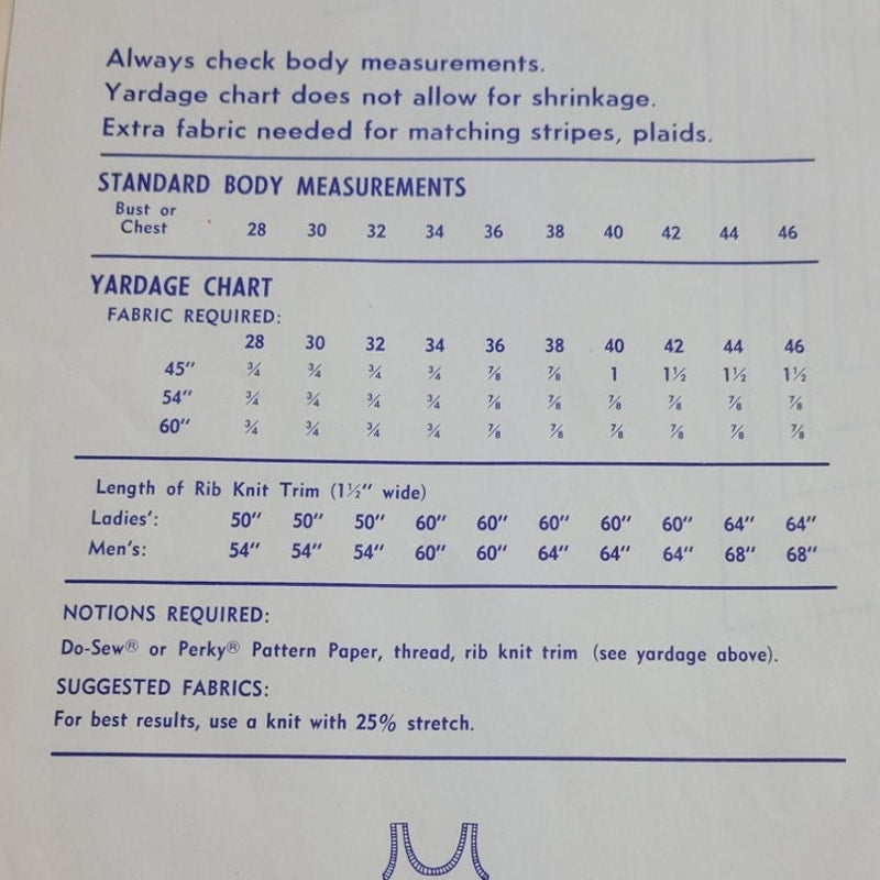 1974 Stretch &amp; Sew 1100 Women&