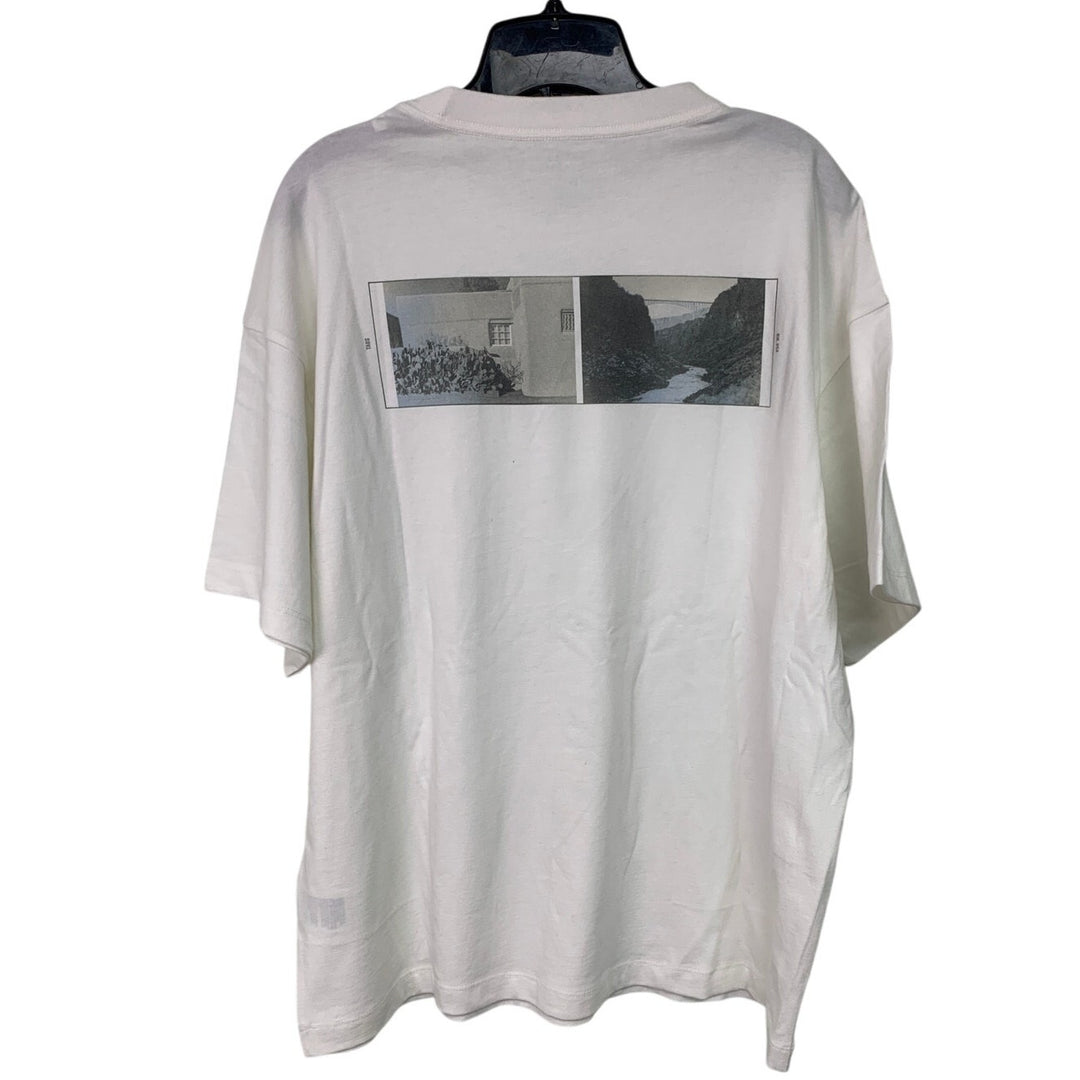New American Eagle Mens Medium Boxy Fit Taos NM Short Sleeve Tee Shirt