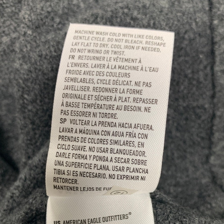 New American Eagle Mens Medium Cotton Blend Long Sleeve Crew Neck Knit Sweater