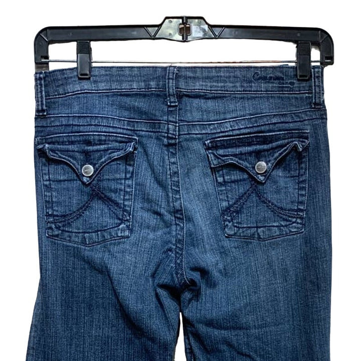 Common Genes Womens Size 8 Classic Fit 31 Inseam Stretch Cotton Denim Blue Jeans
