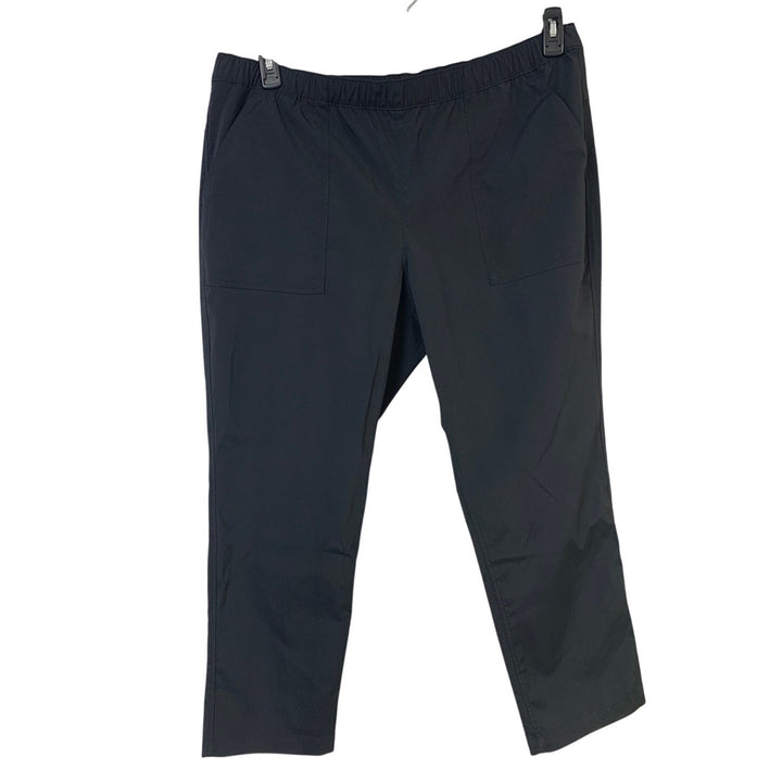 New Eddie Bauer Womens Black XL Rainier Ripstop UPF50+ Athletic Outdoor Pants