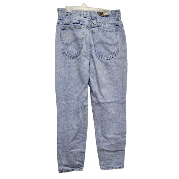 Vintage Lee Riders Womens 11 Petite 100% Cotton High Rise Denim Mom Jeans