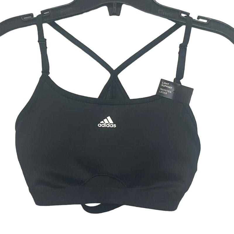 New Adidas XS A Cup Aeroreact Light Support Removeable Pads Training Sports Bra