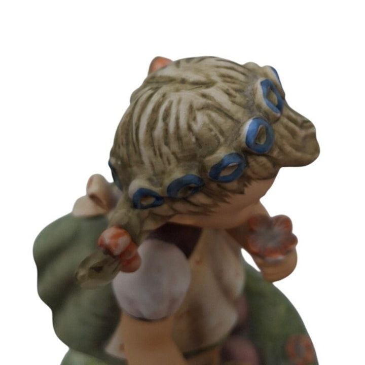Vintage 1996 Berta Hummel Goebel BH3 Spring Blossoms Girl Ceramic Figurine