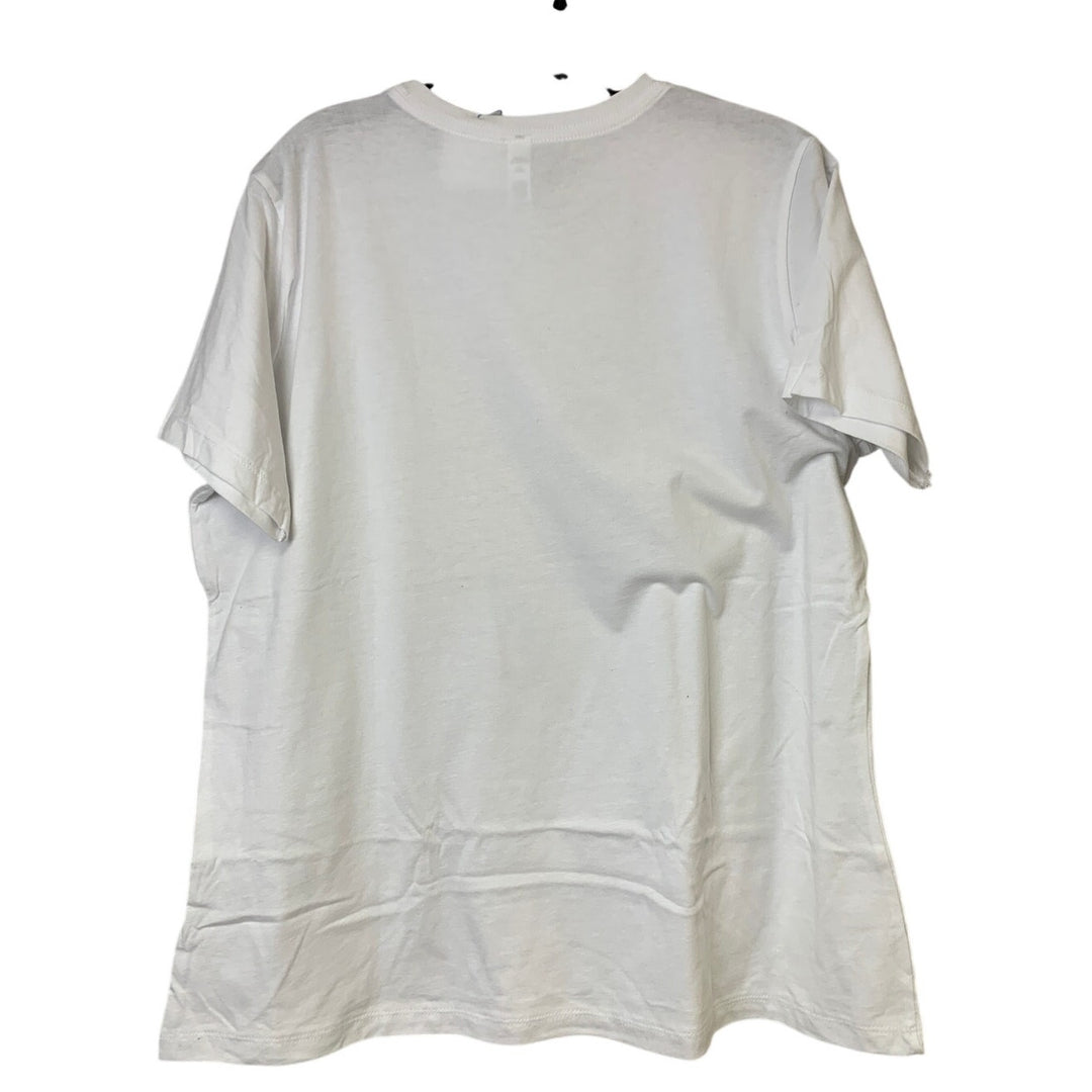 New Hand Printed Womens Large My Life Doesnt Need To Make Sense Point To God Tee