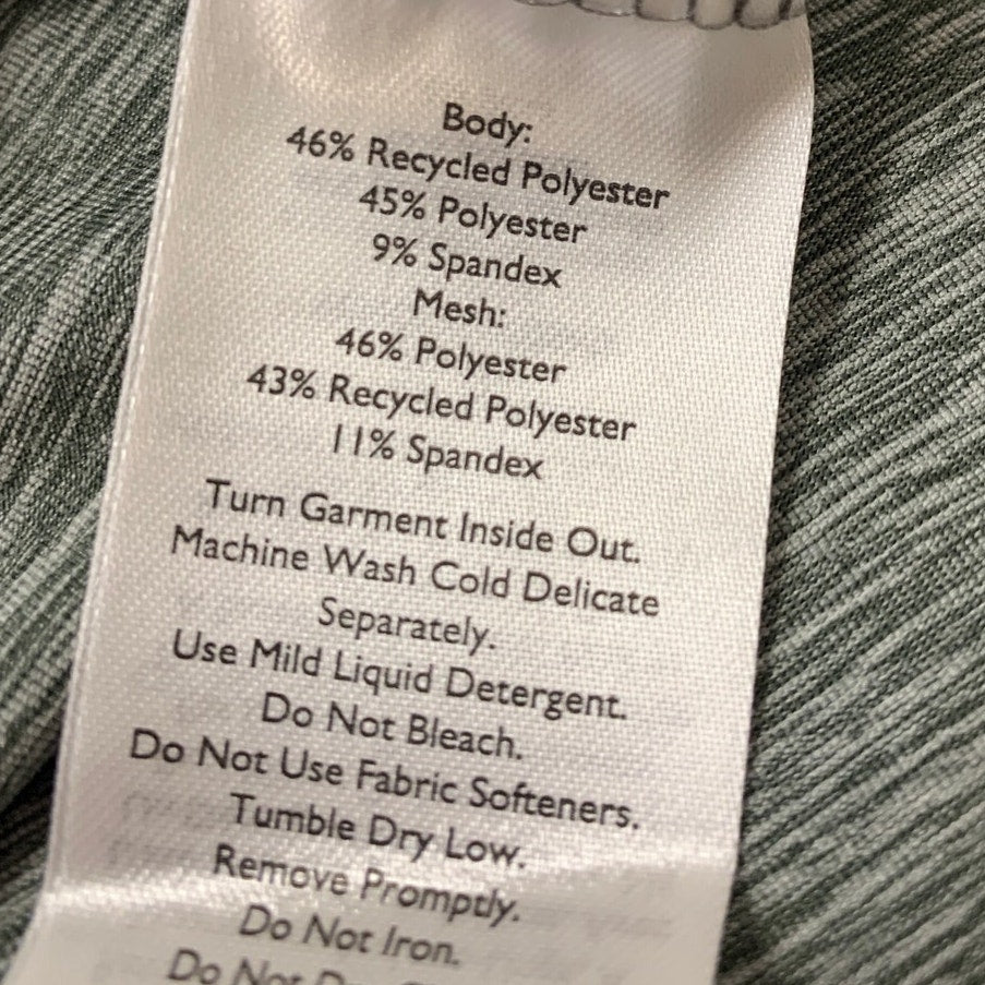 New Eddie Bauer Womens Resolution Gray Recycled Polyester Athletic Tank Dress