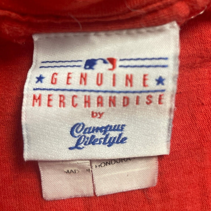 Genuine Merchandise Womens Small Molina Cardinals Short Sleeve V Neck Tee Shirt