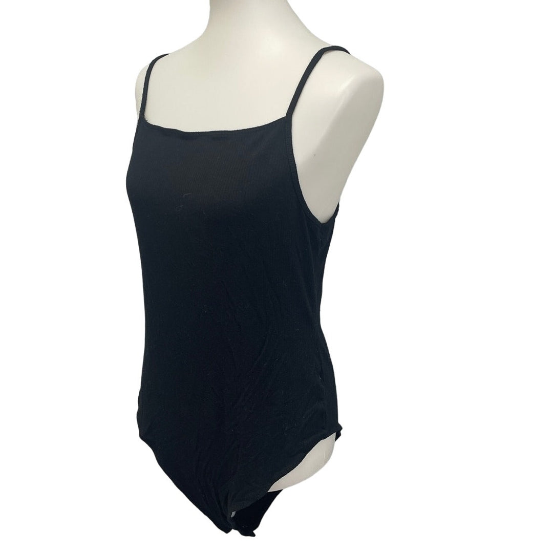 Wild Fable Womens XXL Stretchy Ribbed Adjustable Spaghetti Strap Cami Leotard