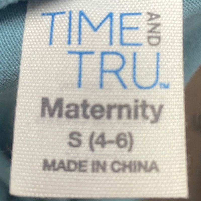 Time &amp; Tru Womens Maternity Small Mama Mama Mama Short Sleeve Tee Shirt