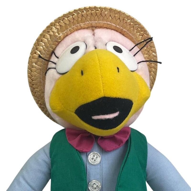 Vintage Dan Martin St Louis Post-Dispatch Weatherbird Stuffed Animal w Article